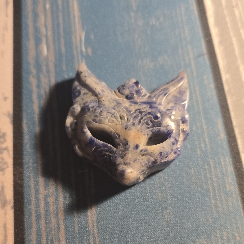Sodalite Crystal Fox